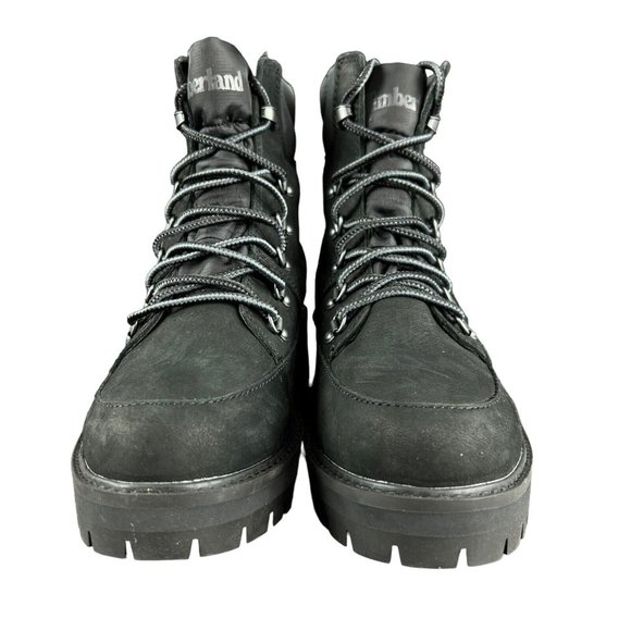 Timberland Courmayeur Black Nubuck Waterproof Boots Women's Sizes 7 - 9.5 - Picture 2 of 9
